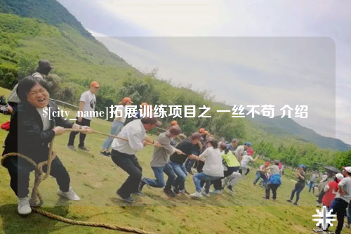 江苏拓展训练项目之 一丝不苟 介绍